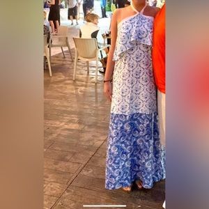 ASOS floral maxi dress